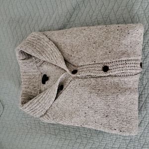 J Crew Wool Sweater Cardigan XL